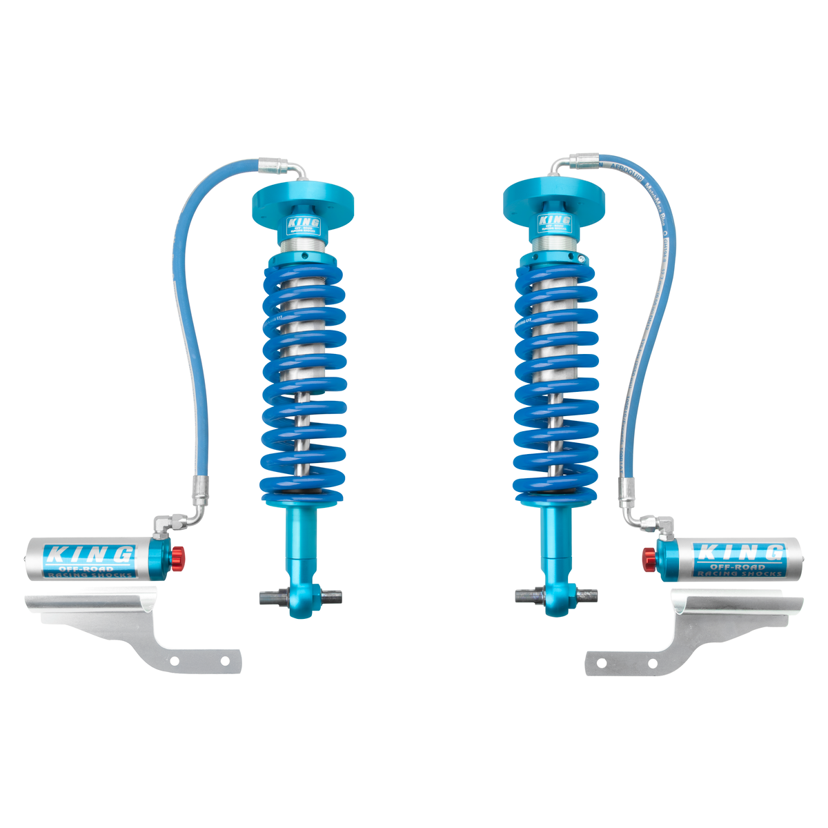 King 25001-367A Front 2.5 Remote Reservoir Coilover w/Adjuster (Pair)