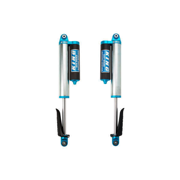 King 25001-374 Rear 2.5 Piggyback Reservoir Shock 0-2in Lift (Pair)