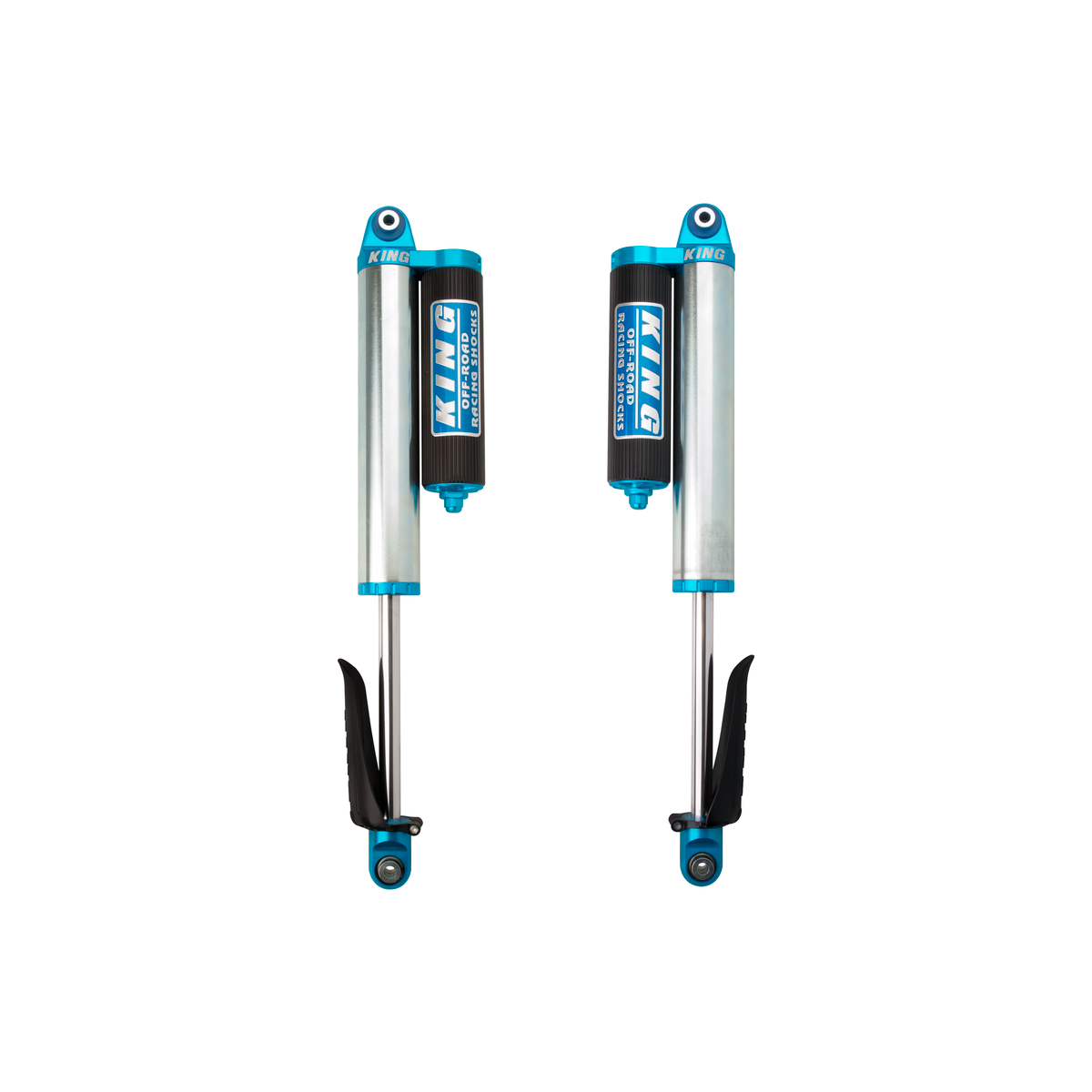 King 25001-376 Rear 2.5 Piggyback Reservoir Shock 2.5in-5in Lift (Pair)