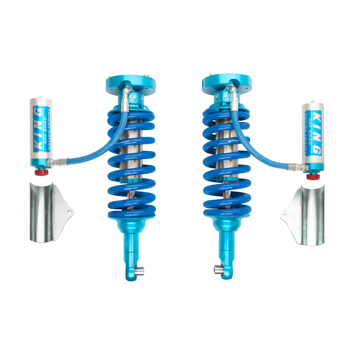 King 25001-388A Front 2.5 Remote Reservoir Coilover w/Adjuster (Pair)