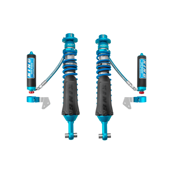 King 25001-393A Rear 2.5 Remote Reservoir Shock w/Adjusters (Pair)