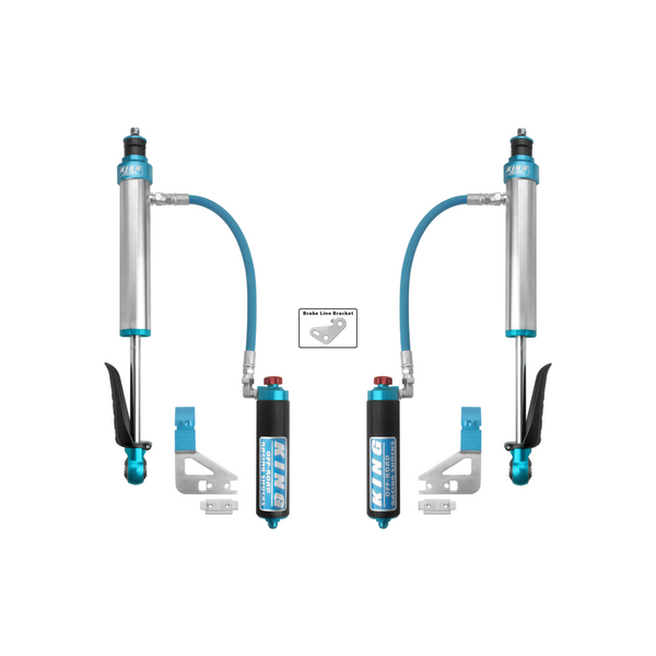 King 25001-397A Rear 2.5 Remote Reservoir Coilover & Adjuster (Pair)