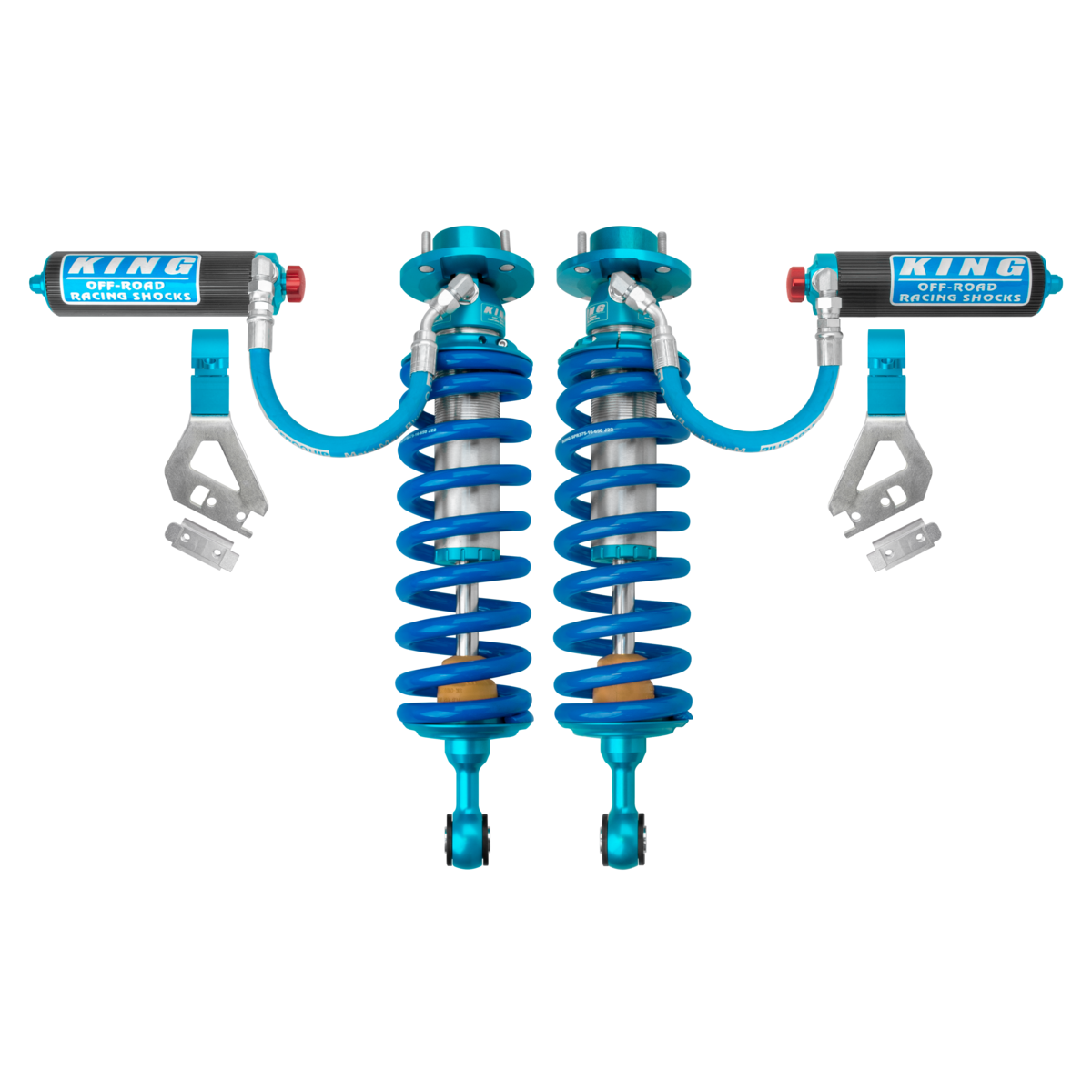 King 25001-400A Front 2.5 Coilover w/Remote Reservoir/w Adjuster (Pair)