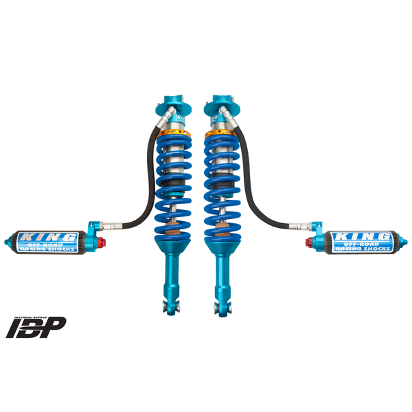 King 30001-403 Front 3.0 Remote Performance Fin Res Coilover w/Adj/Int Bypass (Pair)