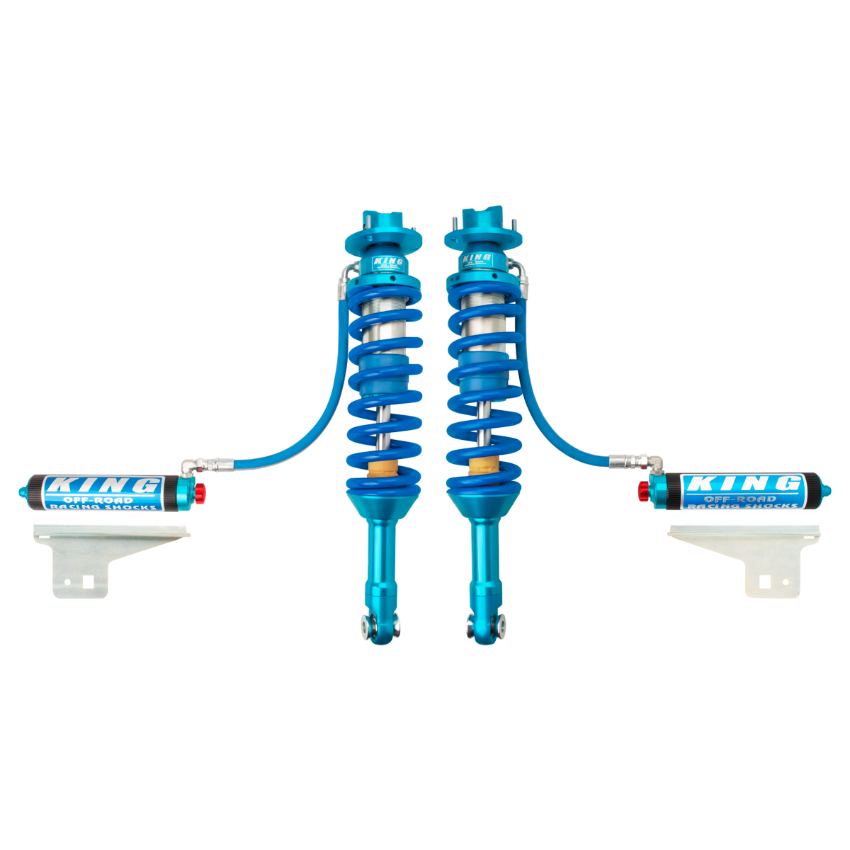 King 30001-407F Front 3.0 Remote Reservoir Coilover w/Adjuster (Pair)
