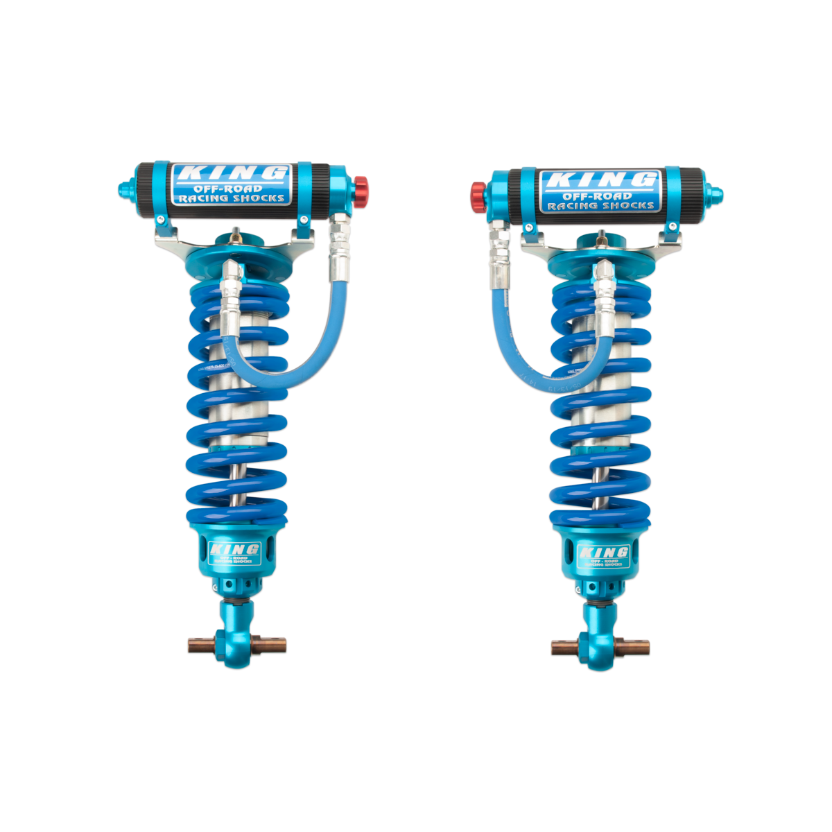 King 33001-201A Front Stage 3 Race Kit 3.0 Remote Reservoir Coilover w/Adjuster (Pair)