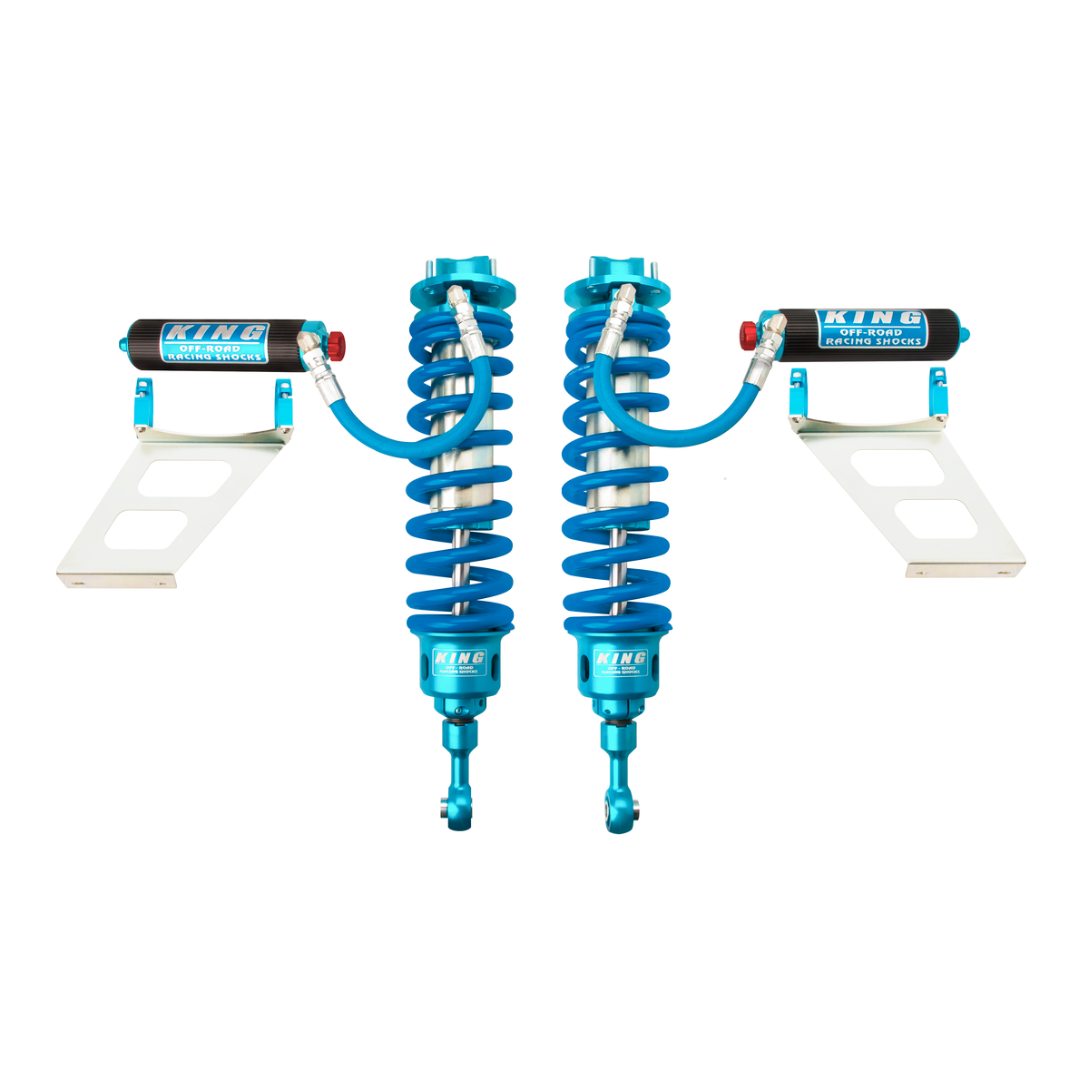 King 33001-405A Front Stage 3 Race Kit 3.0 Remote Reservoir Coilover w/Adjuster (Pair)