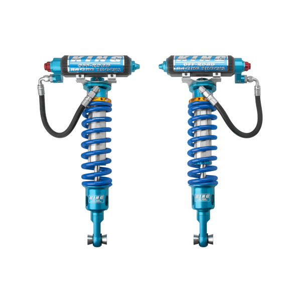 King 33700-391A Front 3.0 Remote Performance Fin Res Coilover w/Adj/Int Bypass (Pair)
