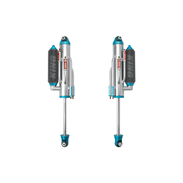 King 37001-101 Rear 3.5 Full Adjustable 4 Tube Bypass w/ Finned Res Shock (Pair)