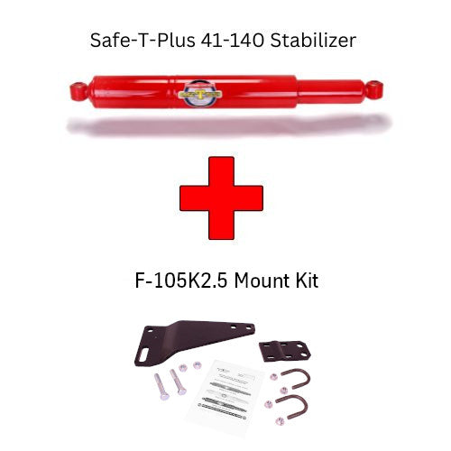 Safe-T-Plus 41-140 Stabilizer and F-105K2.5 Mount Kit