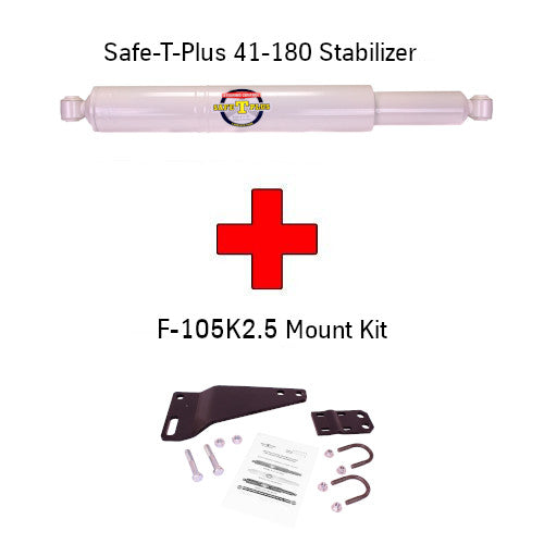 Safe-T-Plus 41-180 Stabilizer and F-105K2.5 Mount Kit