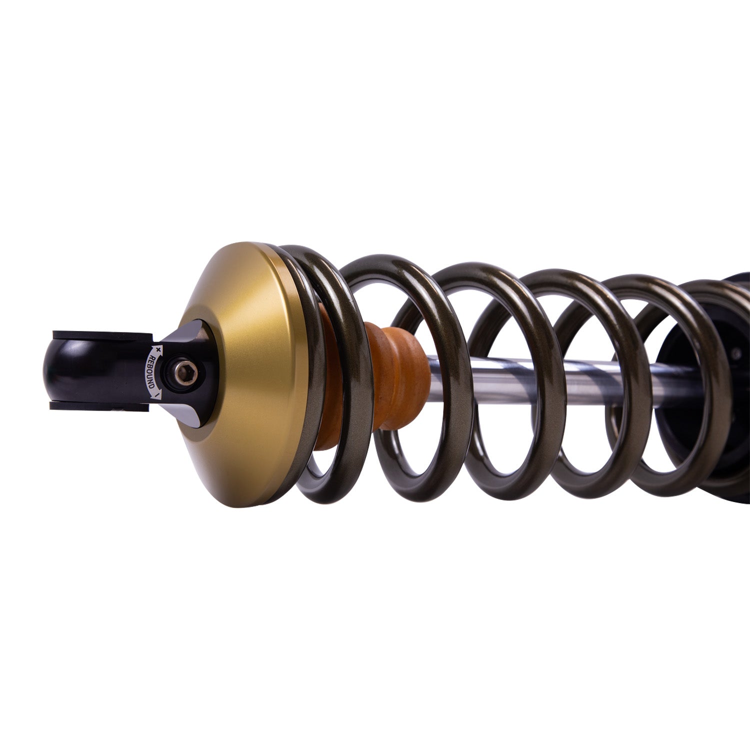 Bilstein 41-330579 Front Right Black Hawk Powersports Suspension Shock Absorber and Coil Spring Assembly Can-Am Maverick X3