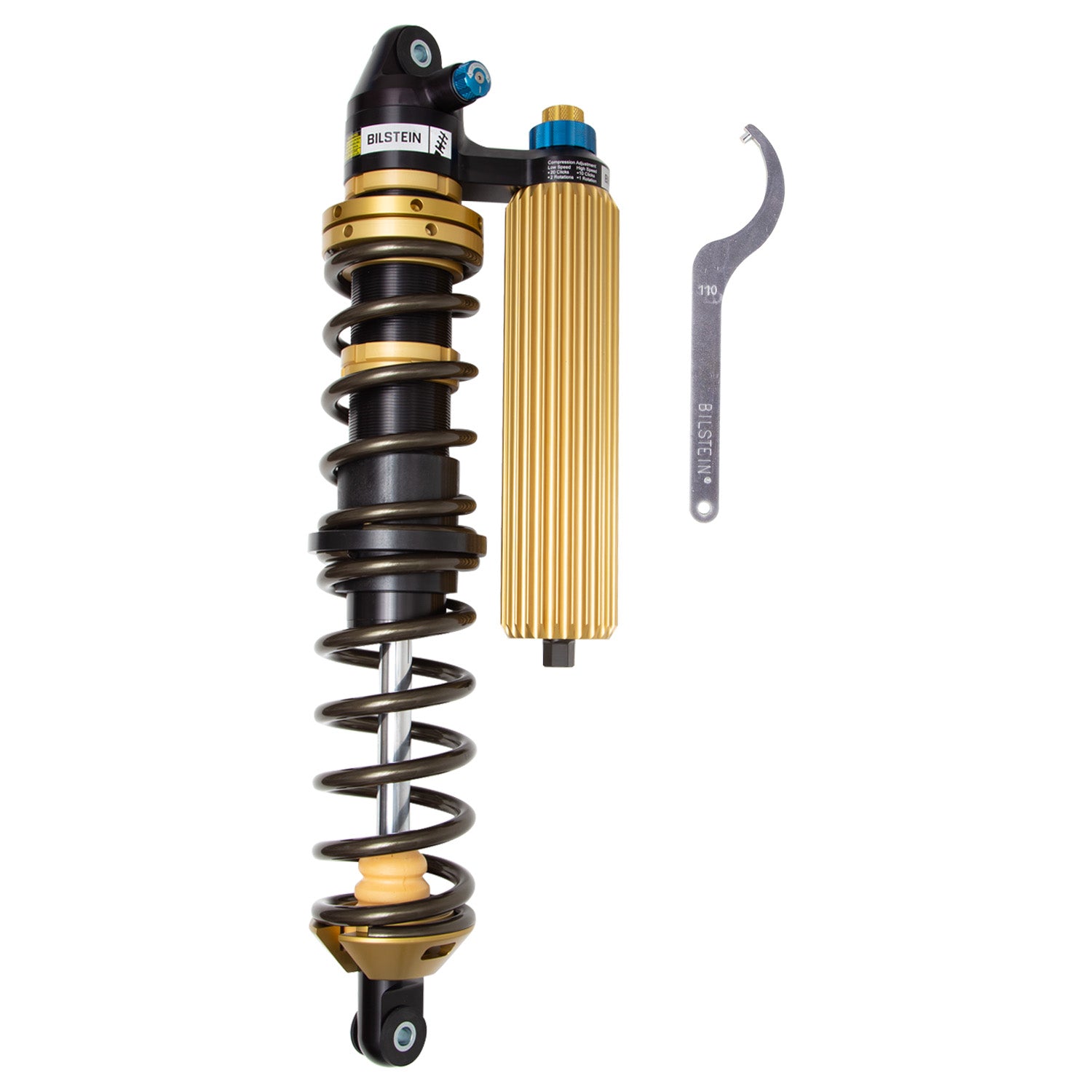 Hawk Cart Razorback Rear Shock Absorber Bilstein Corner Module 2018-2022 Polaris RZR Turbo S, XP Turbo Black ...