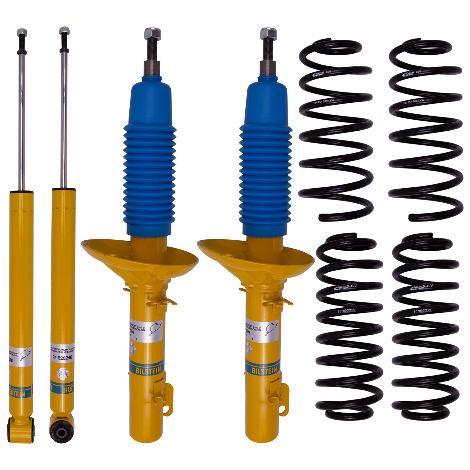 Bilstein 46-000378 Front and Rear B12 (Pro-Kit) Suspension Kit