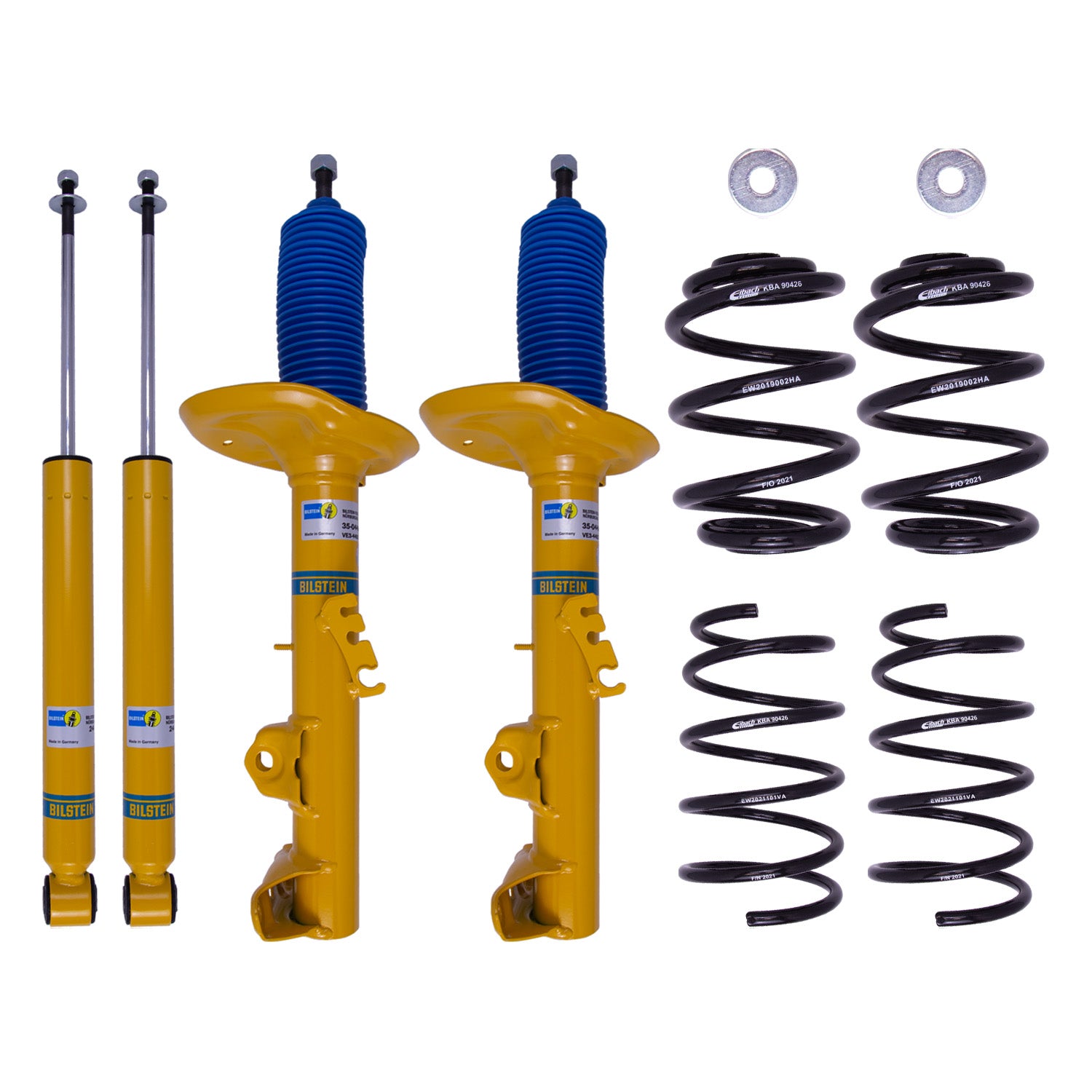 Bilstein 46-180988 Front and Rear B12 (Pro-Kit) Suspension Kit