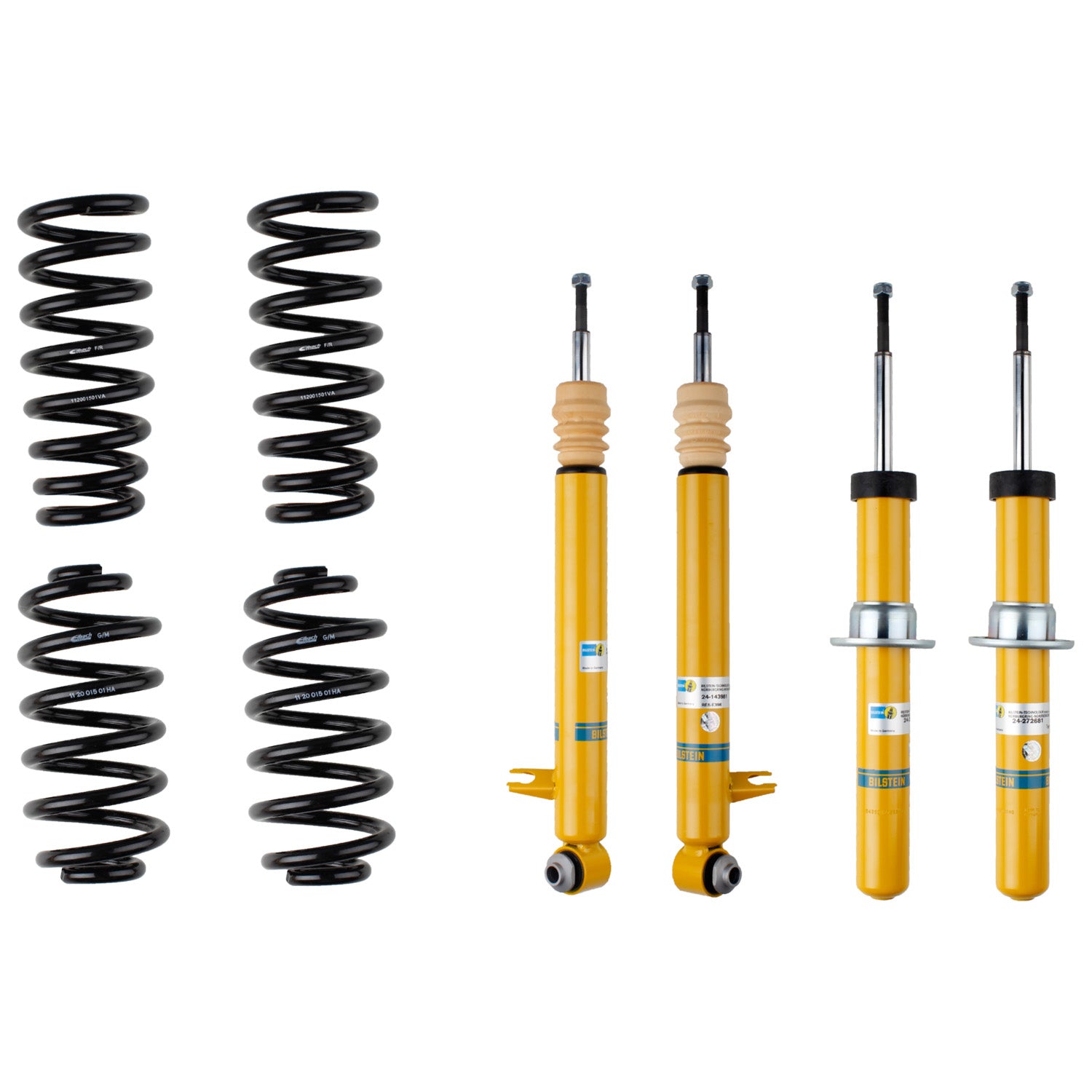 Bilstein 46-181220 Front and Rear B12 (Pro-Kit) Suspension Kit