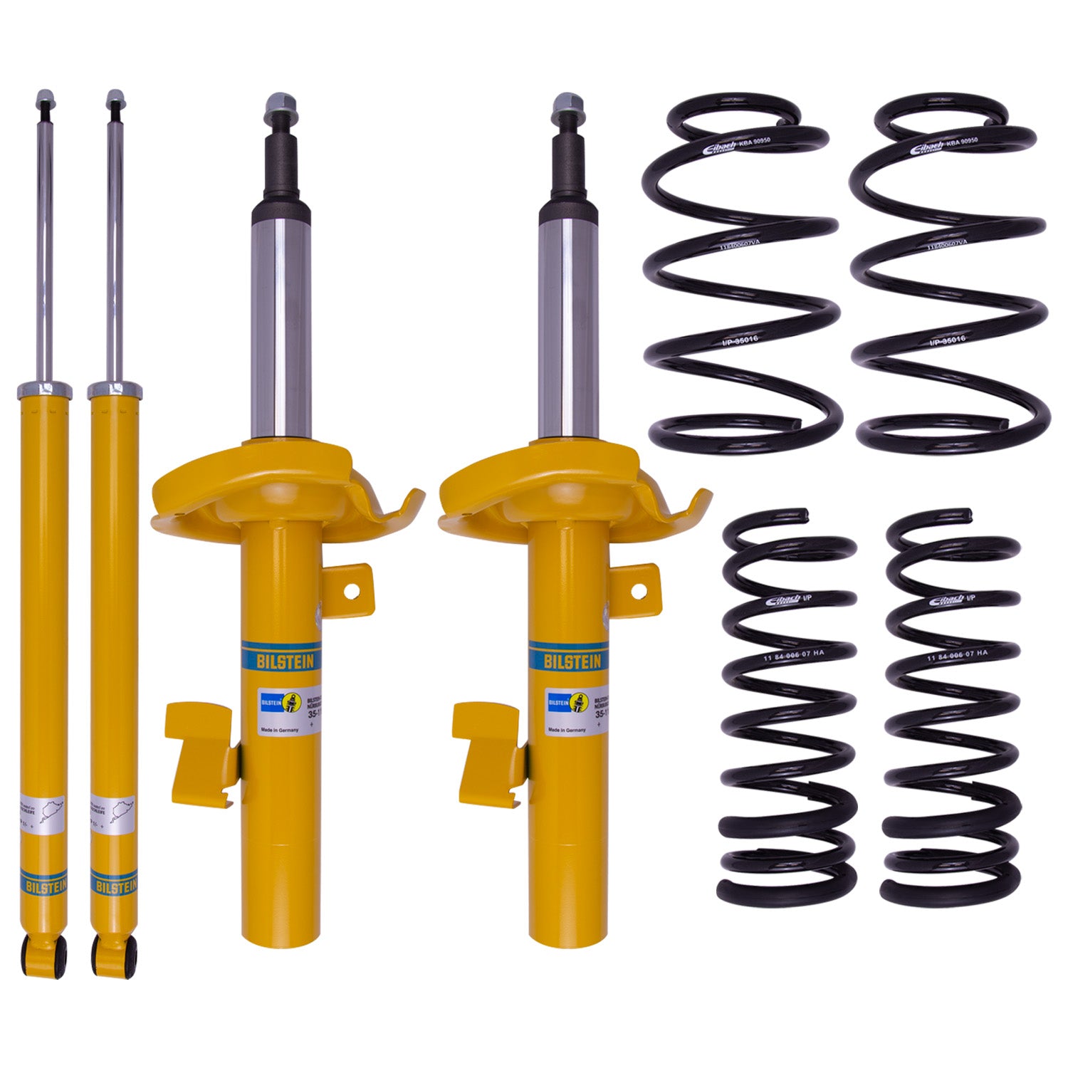 Bilstein 46-182289 Front and Rear B12 (Pro-Kit) Suspension Kit