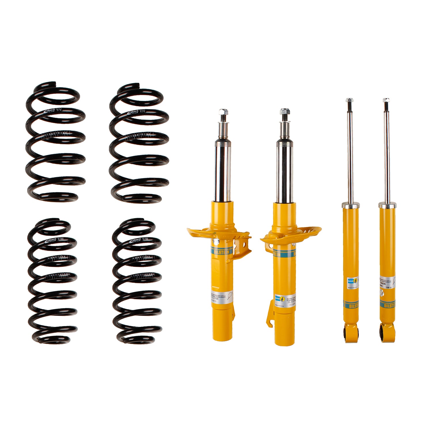 Bilstein 46-184153 Front and Rear B12 (Pro-Kit) Suspension Kit