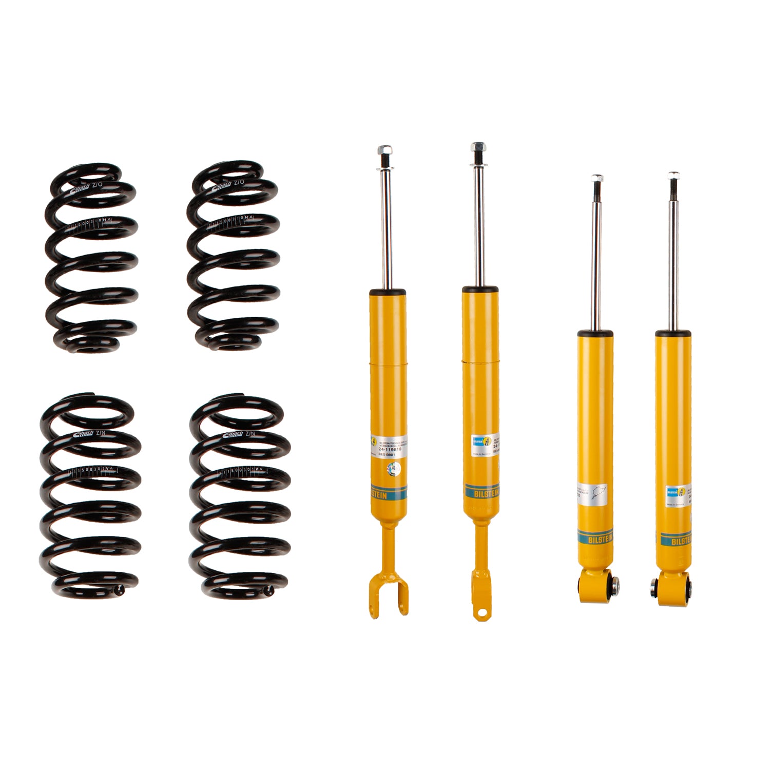 Bilstein 46-188564 Front and Rear B12 (Pro-Kit) Suspension Kit