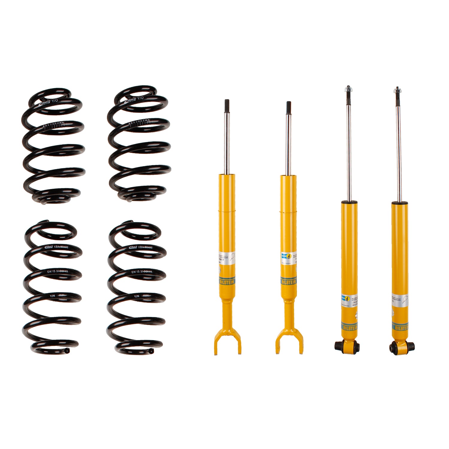Bilstein 46-188694 Front and Rear B12 (Pro-Kit) Suspension Kit