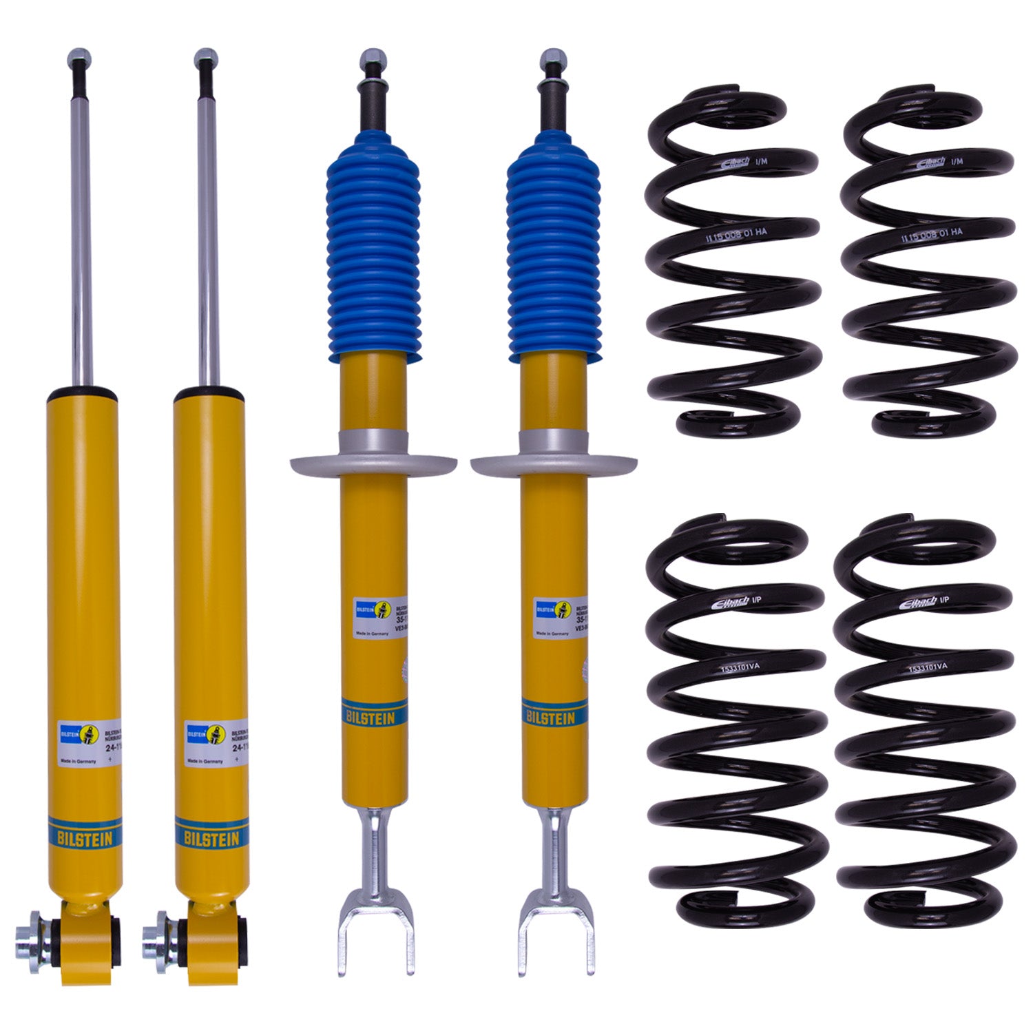 Bilstein 46-189844 Front and Rear B12 (Pro-Kit) Suspension Kit