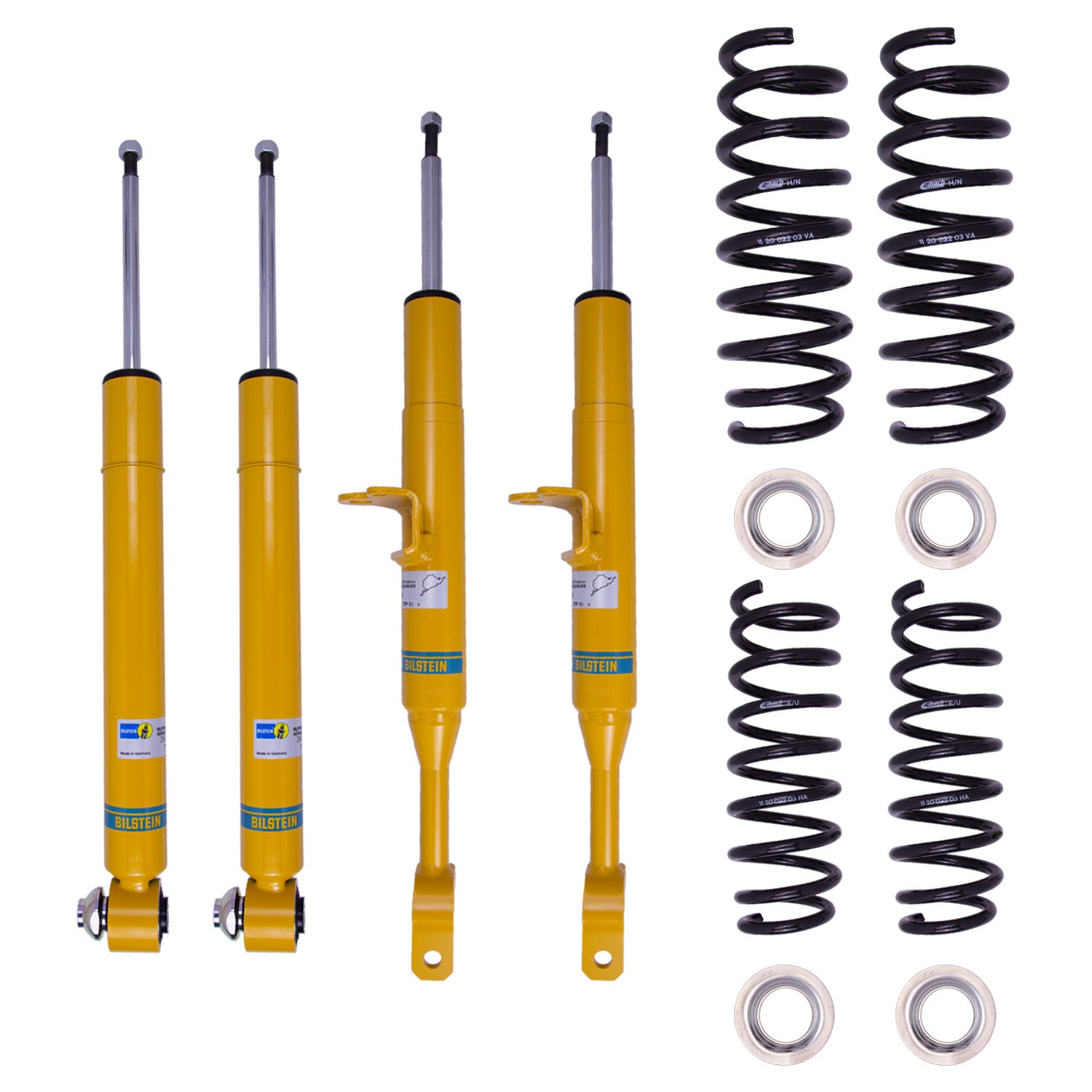 Bilstein 46-195128 Front and Rear B12 (Pro-Kit) Suspension Kit