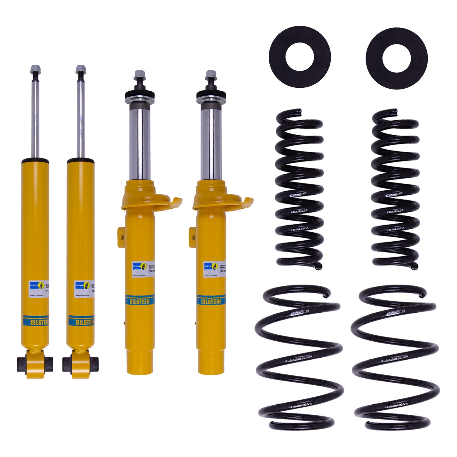 Bilstein 46-229809 Front and Rear B12 (Pro-Kit) Suspension Kit BMW 330e, 435i Gran Coupe, 440i Gran Coupe