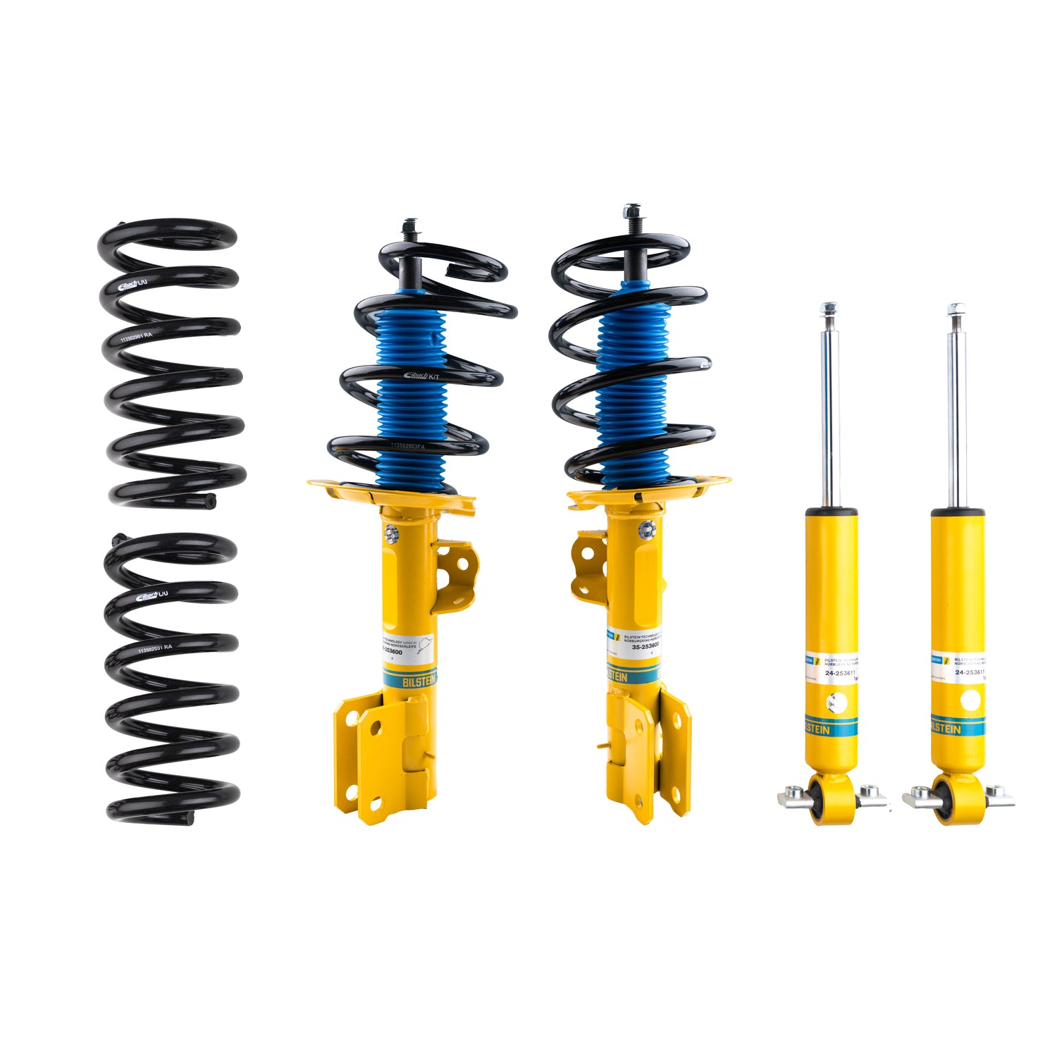 Bilstein 46-281777 Front and Rear B12 (Pro-Kit) Suspension Kit Ford Mustang
