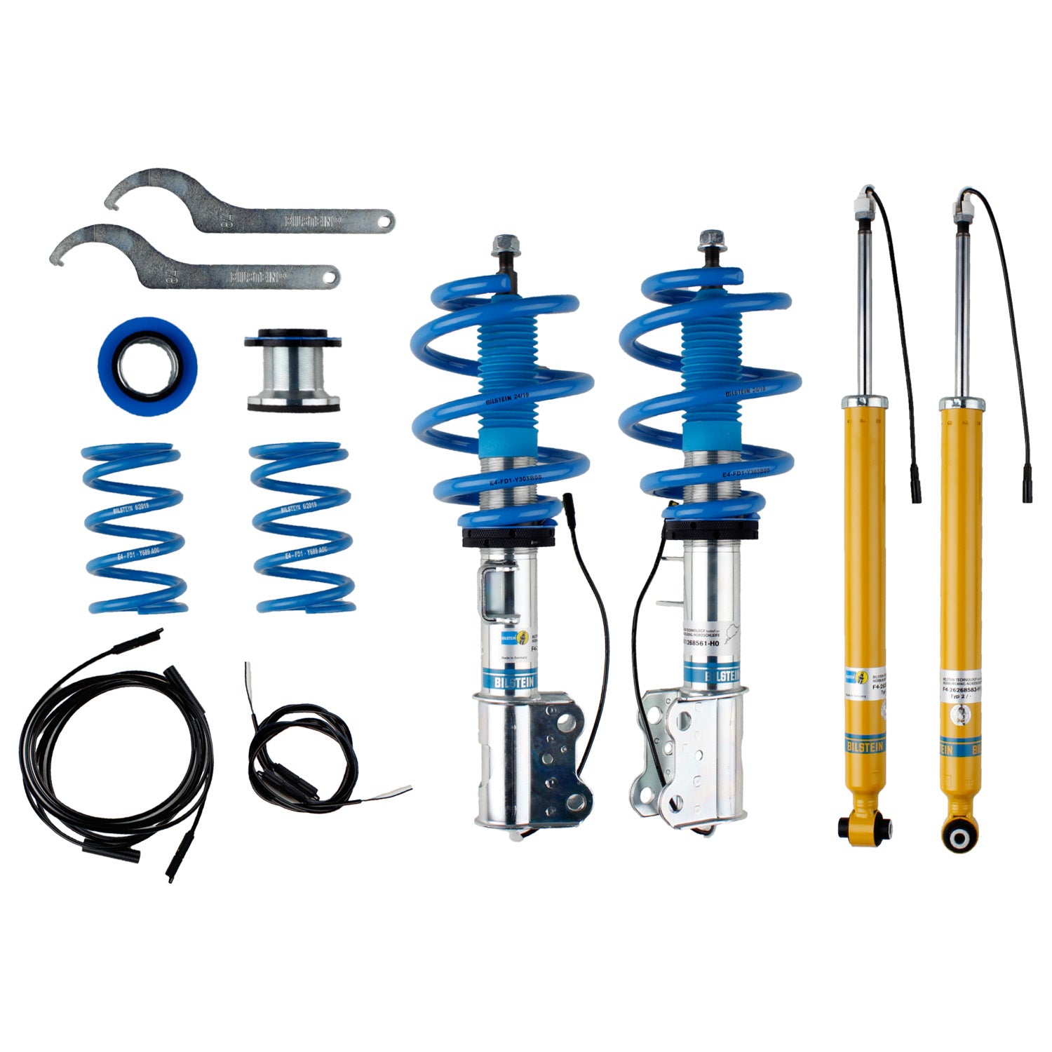 Bilstein 49-265262 Front and Rear B16 (DampTronic) Suspension Kit Mercedes-Benz CLA45 AMG, CLA250