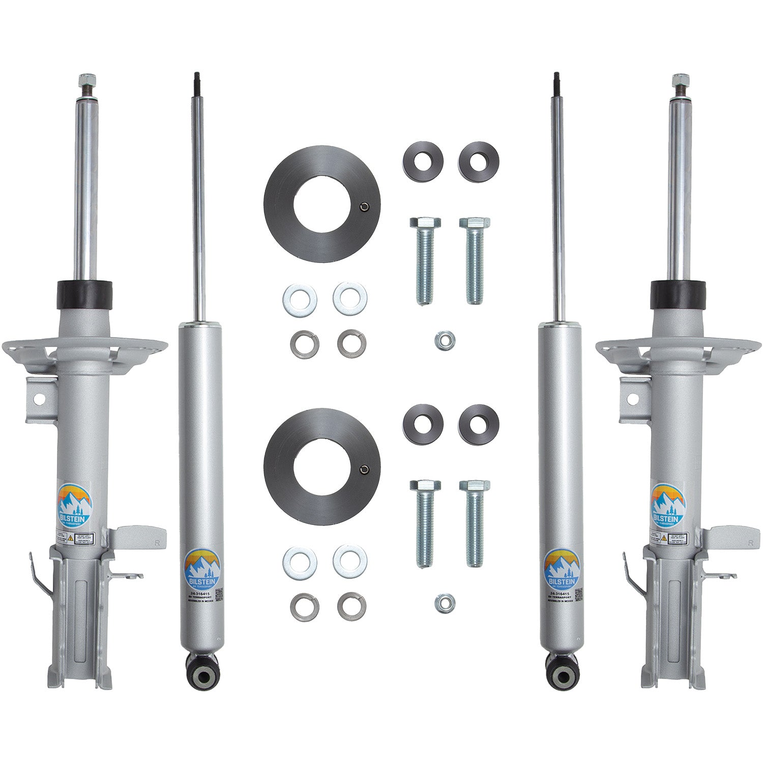 Bilstein 70-363333 Front and Rear B8 TerraSport Suspension Kit