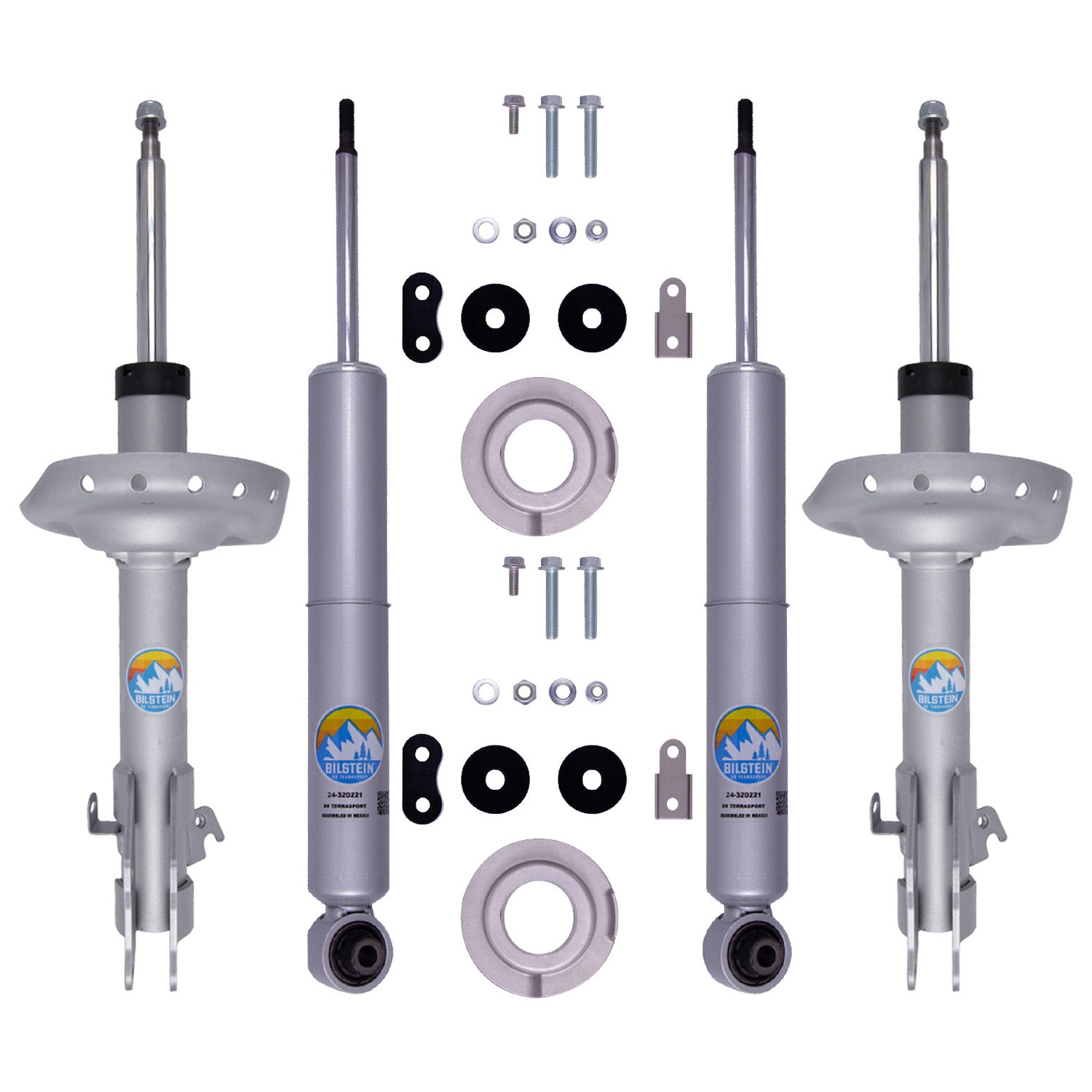 Bilstein 70-363371 Front and Rear B8 TerraSport Suspension Kit