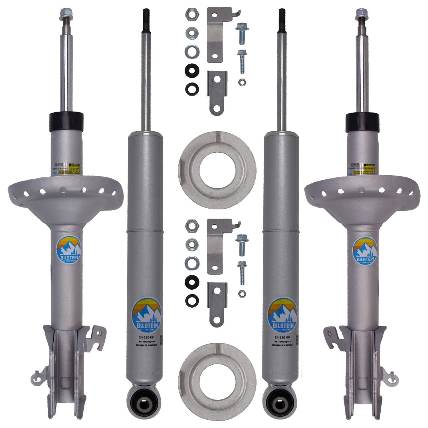 Bilstein 70-363784 Front and Rear B8 TerraSport Suspension Kit