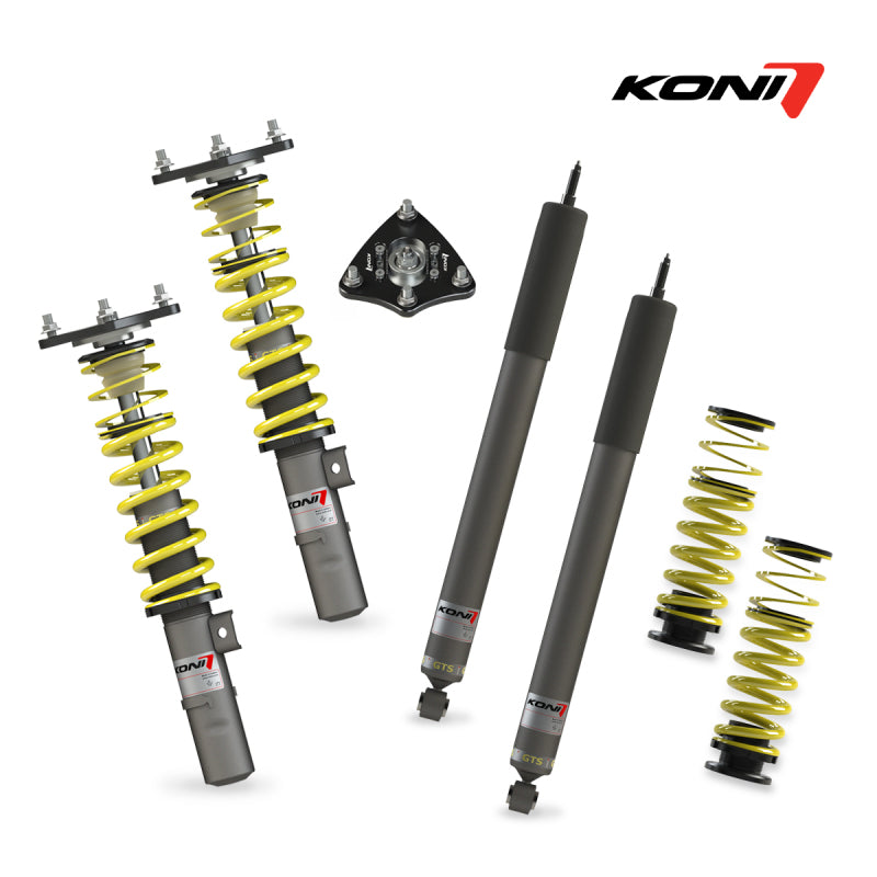 KONI 1200 1011 Front and Rear GTS Coilovers Honda Civic 50.5mm Front Strut Only or 54mm w/Incl. Spacer (Excl. MagRide)