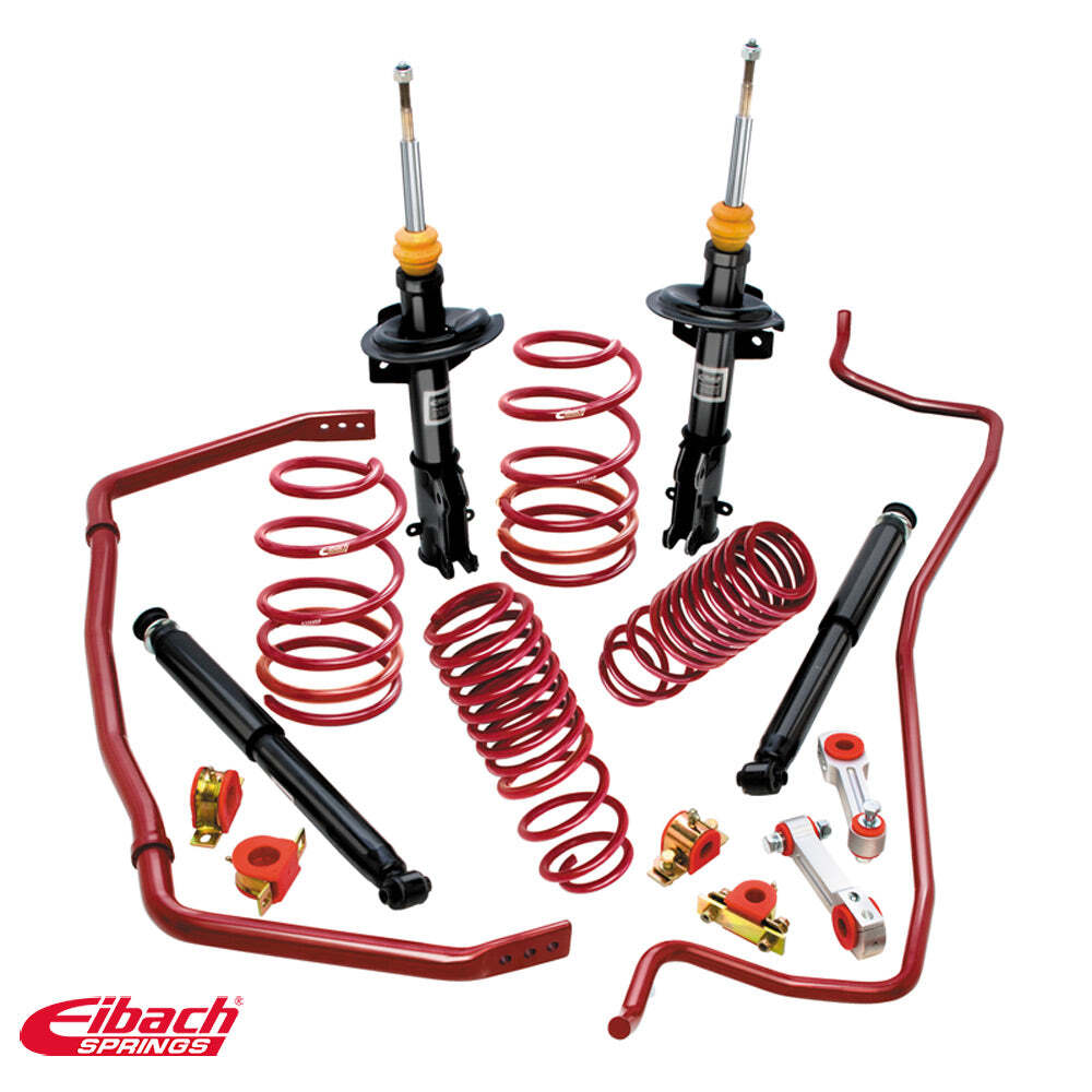 4.12835.680 Eibach SPORT-SYSTEM-PLUS (SPORTLINE Springs, PRO-DAMPER Shocks & ANTI-ROLL-KIT Sway Bars)  FORD Mustang