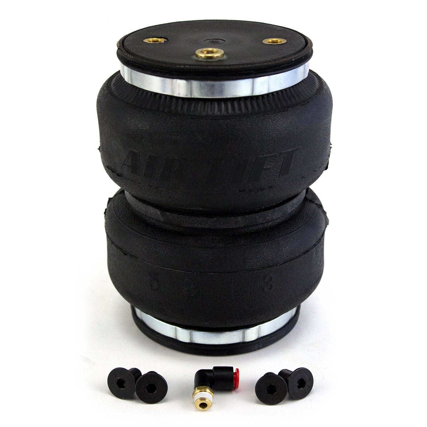 Air Lift 84297 Replacement Air Spring - LoadLifter 5000 Ultimate bellows type w/ internal jounce bumper