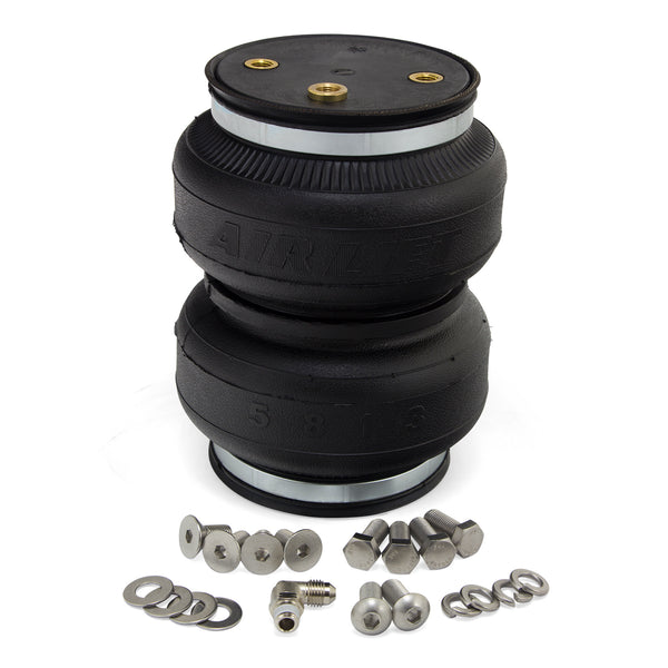 Air Lift 84301 Replacement Air Springs - LoadLifter 5000 Ultimate Plus Bellows Type w internal jounce bumper