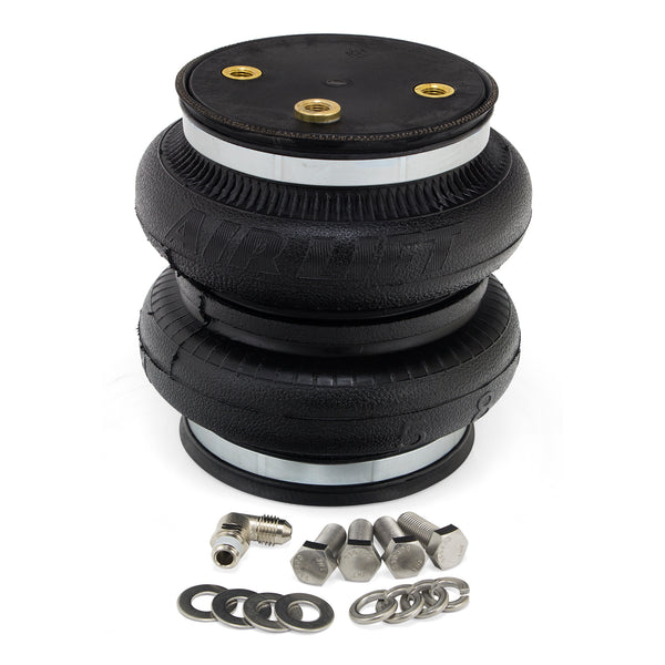 Air Lift 84305 Replacement Air Springs - LoadLifter 5000 Ultimate Plus Bellows Type w internal jounce bumper