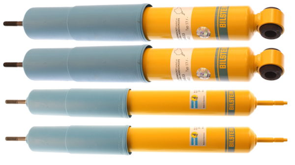 Alfa Romeo Berlina, Duetto 1600, Giulia Sprint, GT Veloce, GTA, Montreal, Spider Bilstein Front and Rear 4600 Heavy Duty (B6) Shock Absorbers Set