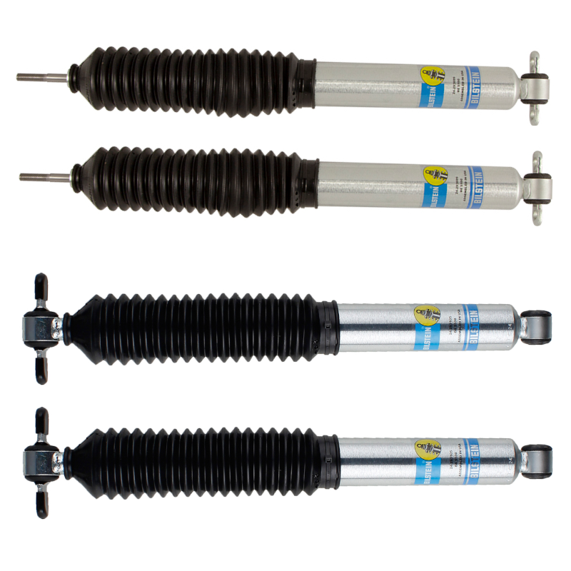 Jeep Wrangler Complete Set Front and Rear B8 5100 Lifted Shock Absorbers