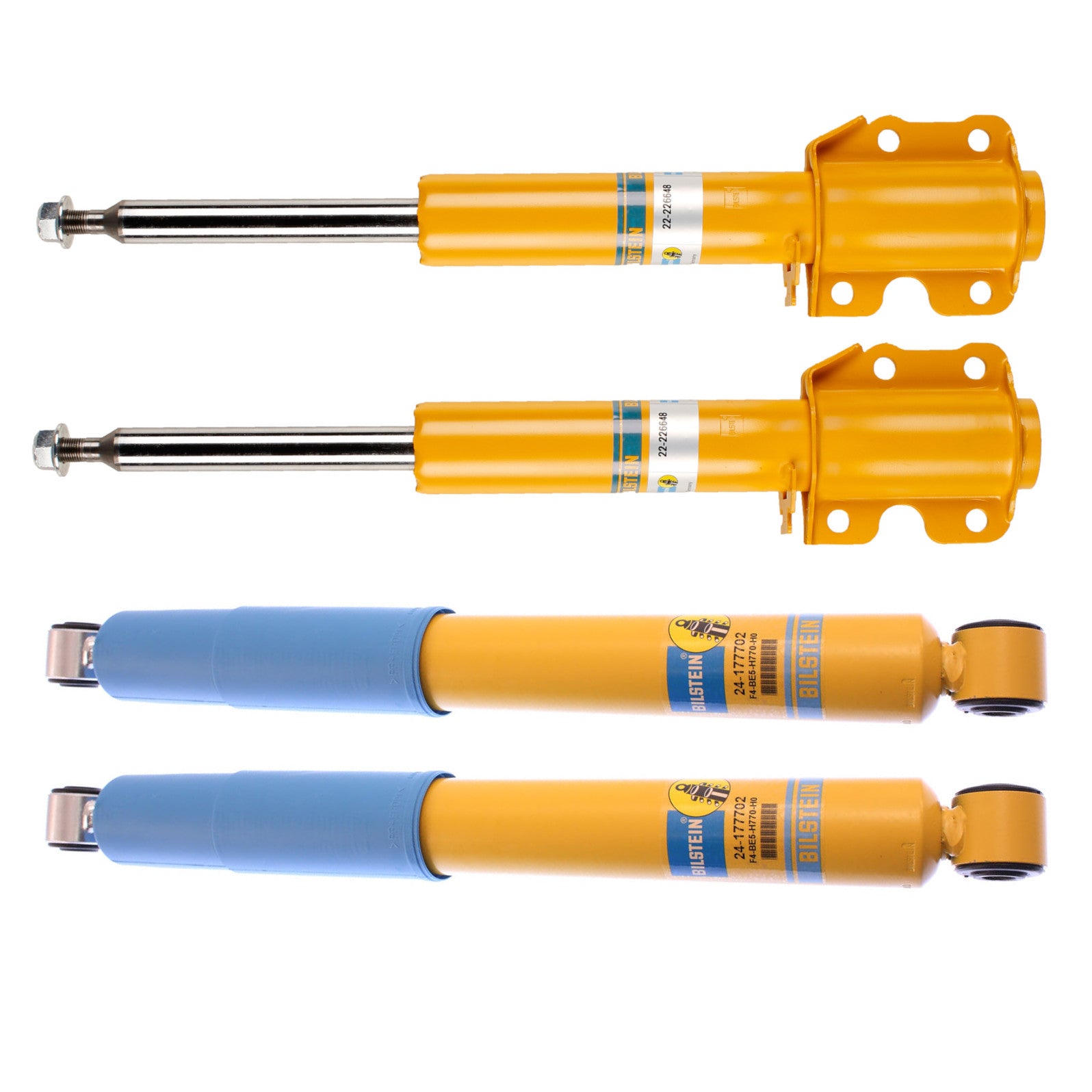Bilstein B6 Heavy Duty Full Shock & Strut Set Sprinter with Dual Rear Wheel