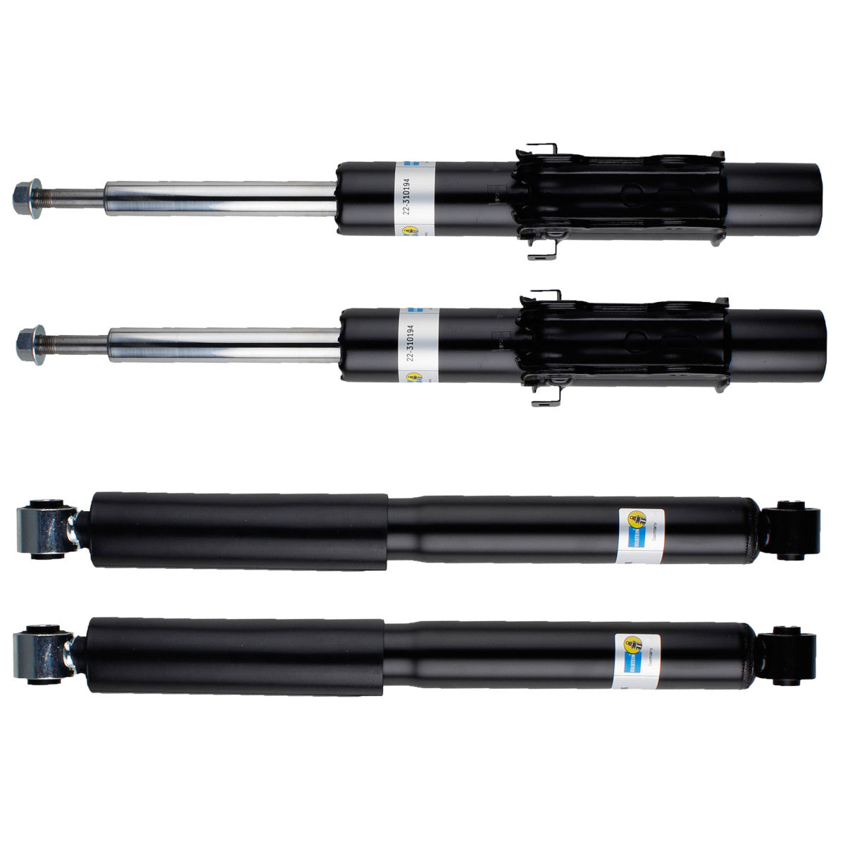 Bilstein B4 OE Replacement Full Shock & Strut Set 19-310206 22-310194
