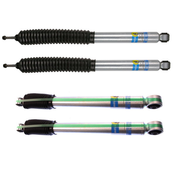 Bilstein B8 5100 Front and Rear Shocks For 4" Lifted