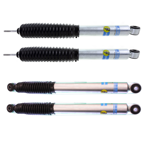 Bilstein B8 5100 Front and Rear Shocks For 4" Lifted 24-187183, 24-191203