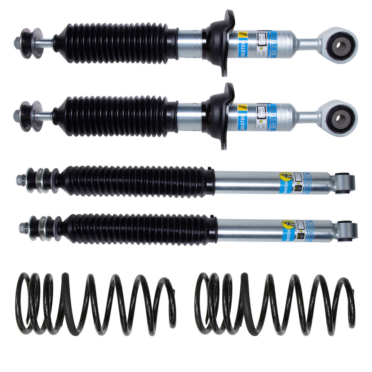 Toyota Tundra  (Heavy Load) B8 5100 Complete Set Front and Rear Shock Absorbers with Rear Springs