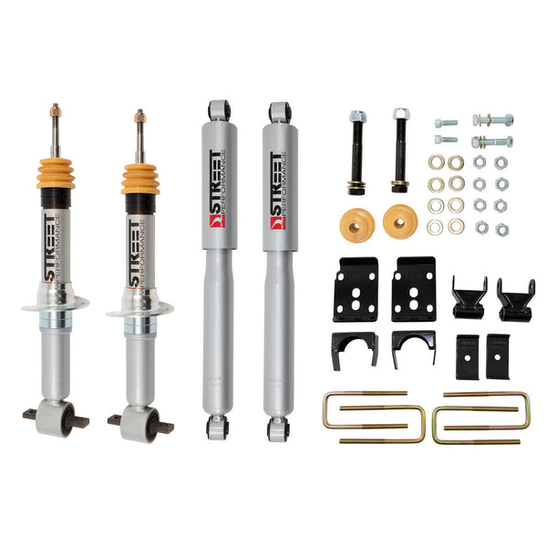 Belltech 1000SP Lowering Kit Front And Rear Complete Kit W/ Street Performance Shocks