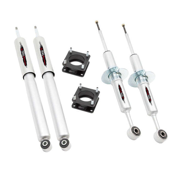 Belltech 1030SP Leveling Kit 2.5" Strut Spacer Inc. Front and Rear Trail Performance Struts/Shocks