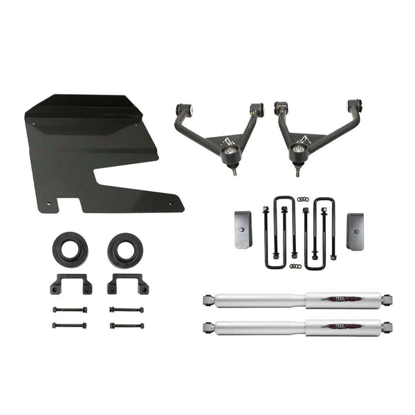 Belltech 150212BK Lift Kit 4" Lift Kit Inc. Rear Trail Performance Shocks Only