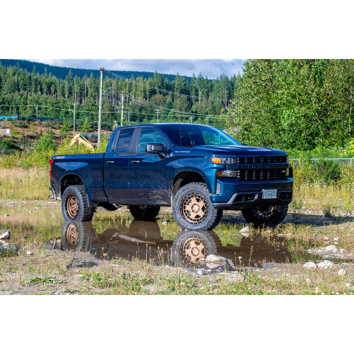 Belltech 150212BK Lift Kit 4" Lift Kit Inc. Rear Trail Performance Shocks Only