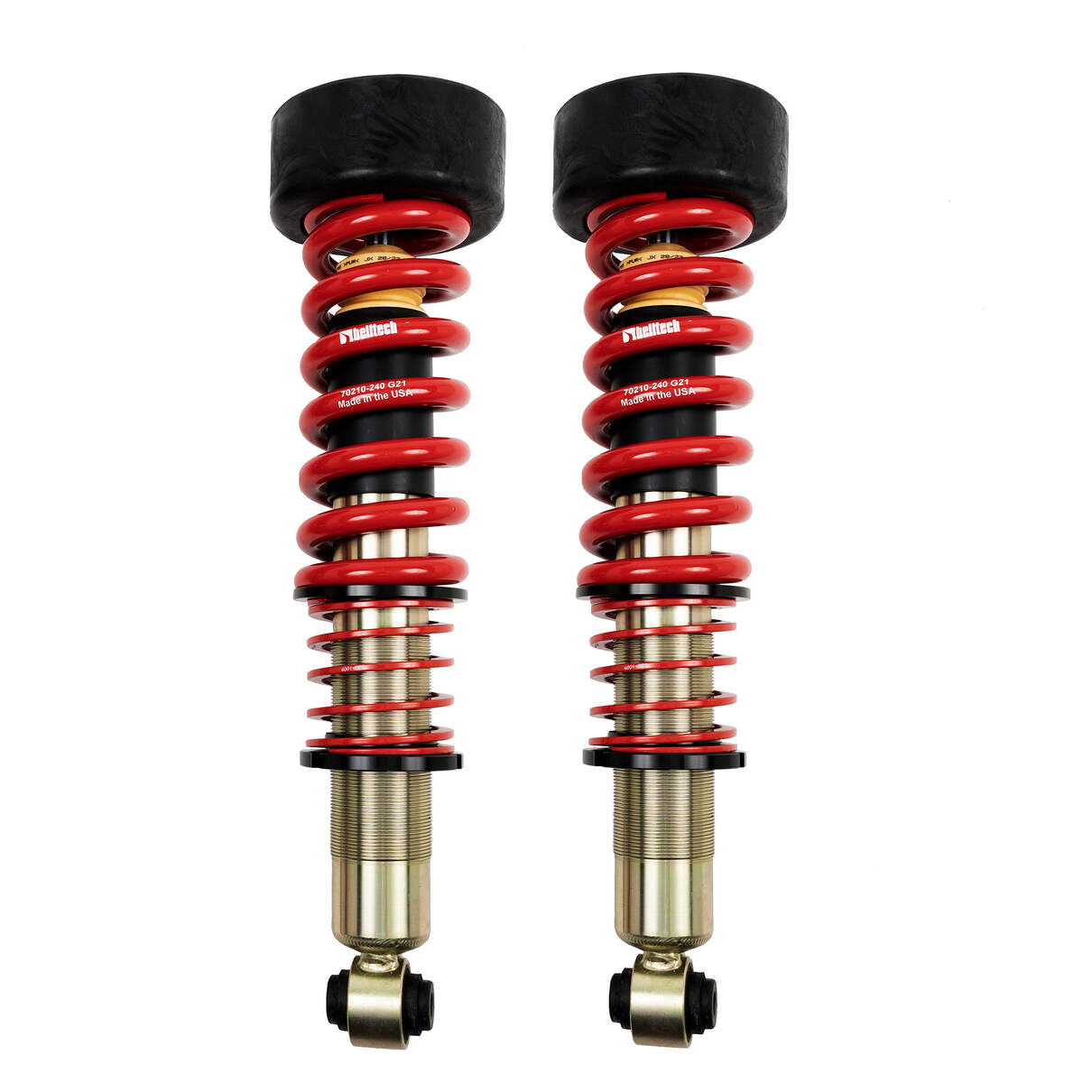 Belltech 15032 Coilover Adjustable Spring Lowering Kit 1-4.5" Height Adjustable Rear Lowering Coilover Kit
