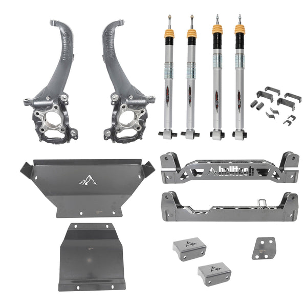 Belltech 152600TP Lift Kit 4-7.5" Lift Kit Inc. Front and Rear Trail Performance Struts